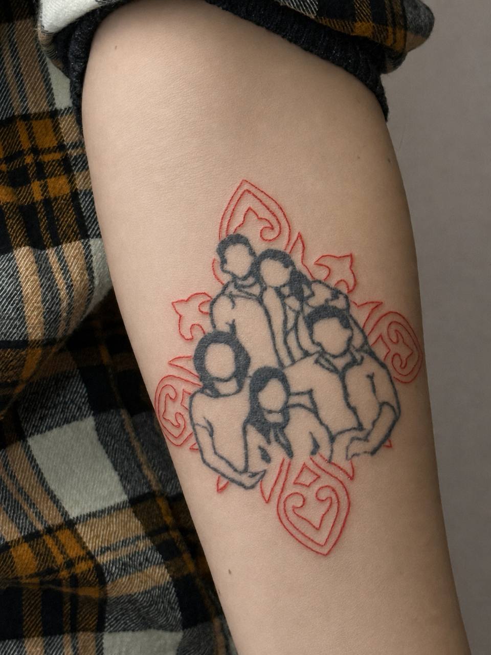Minimalism tattoo work