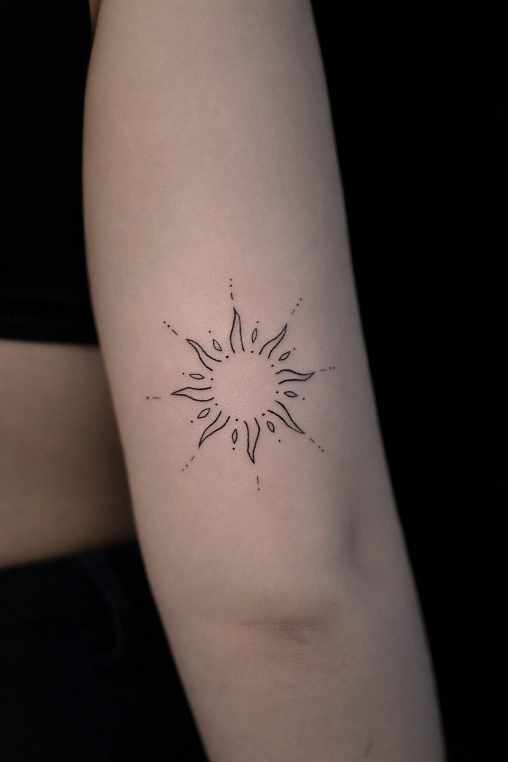 Minimalism tattoo work